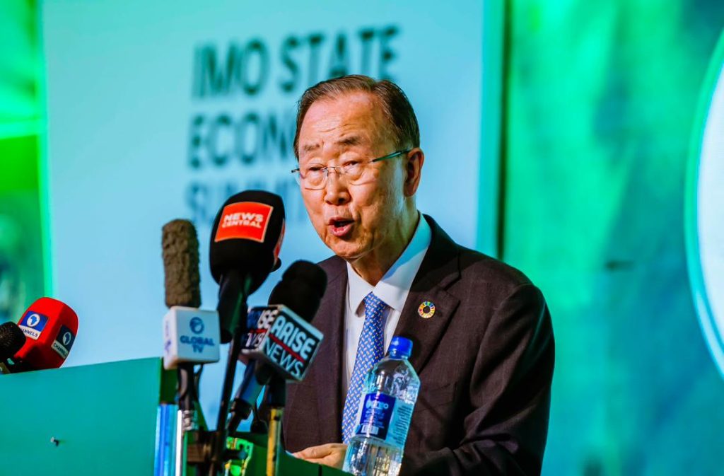 Shettima: Imo State, a new growth frontier in Nigeria’s economic diversification drive 4 Former UN Secretary General Ban Ki-moon