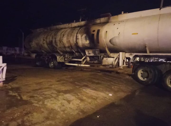 Fire service contains tanker fire incident at Rain Oil Filing station in Gombe