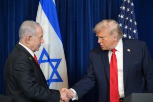U.S President, Donald Trump and Israeli Prime Minister, Benjamin Netanyahu