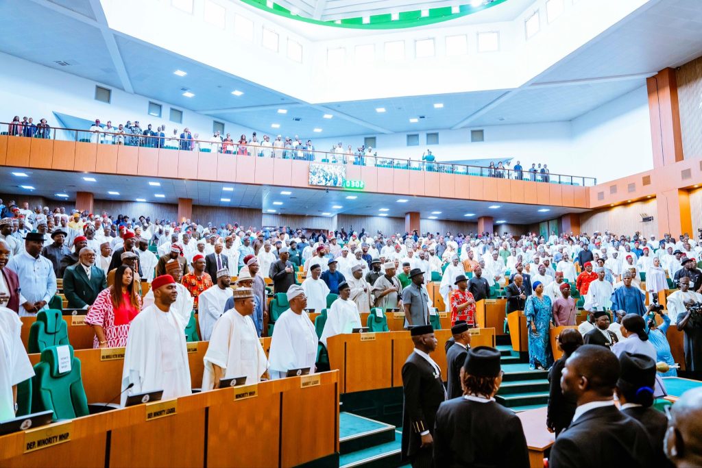 Lawmakers at the House of Representatives