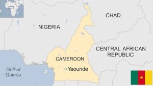 Map for Cameroon