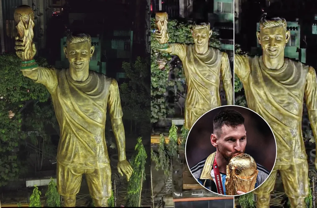 Messi arrives in India, to unveil 70-ft statue of himself on historic ‘GOAT’ tour