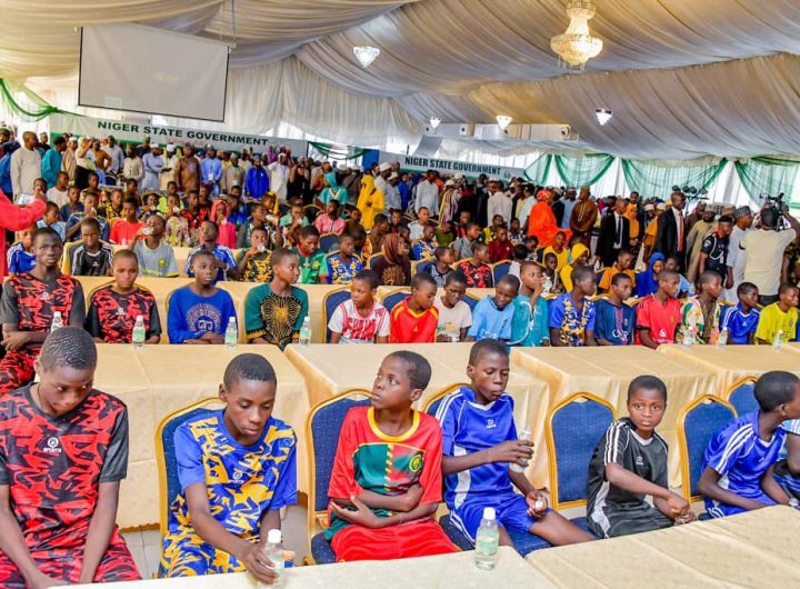 Niger State Govt receives 100 rescued school chidren5
