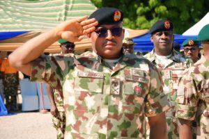 Theatre Commander of the Joint Task Force, North East Operation Hadin Kai (OPHK), Major General Abdulsalam Abubakar,