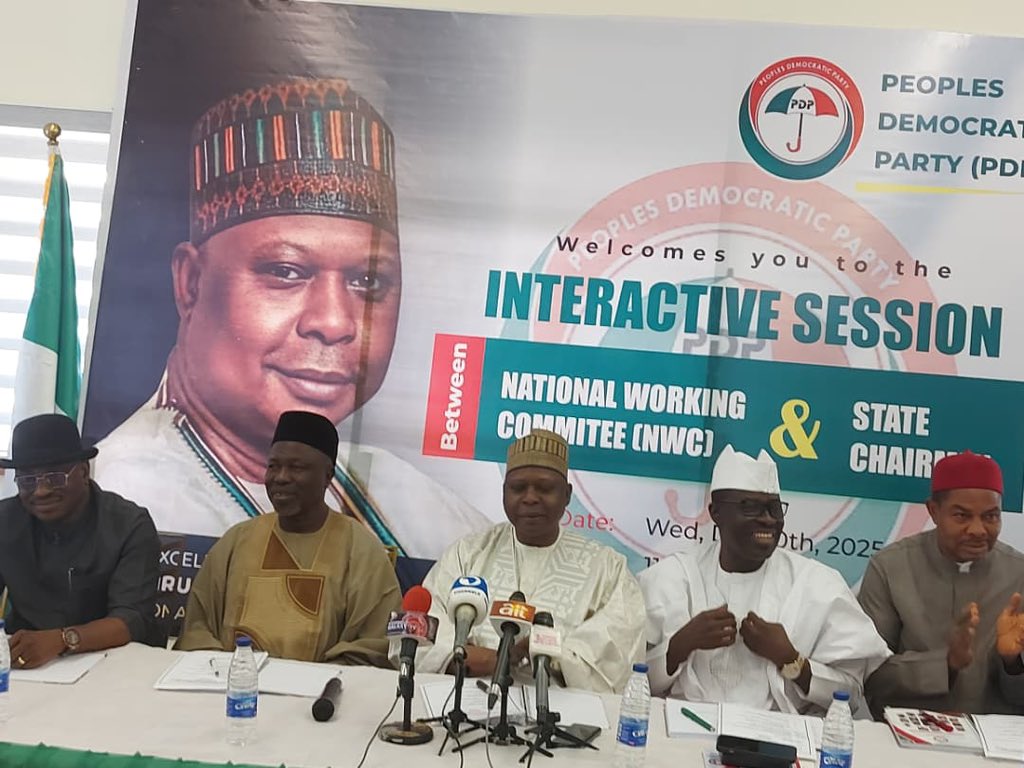 PDP state chairmen backs Turaki-led NWC