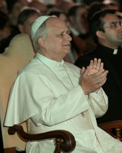 Pope Leo attends School Christmas event2