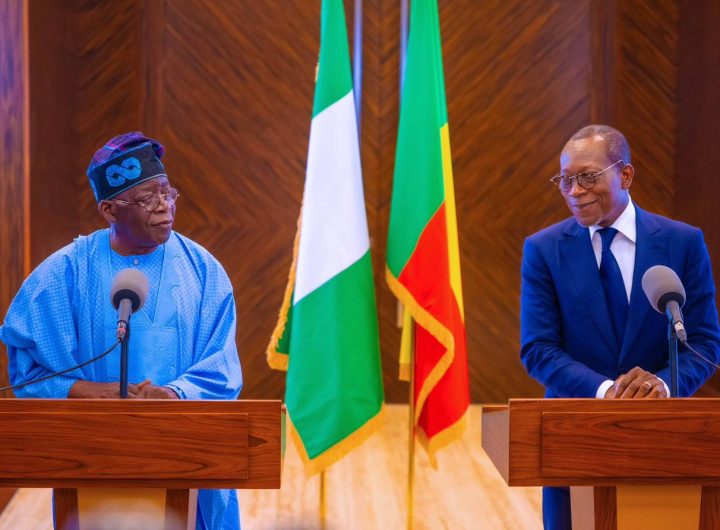 President Bola Tinubu and Benin Republic President Patrice Talon