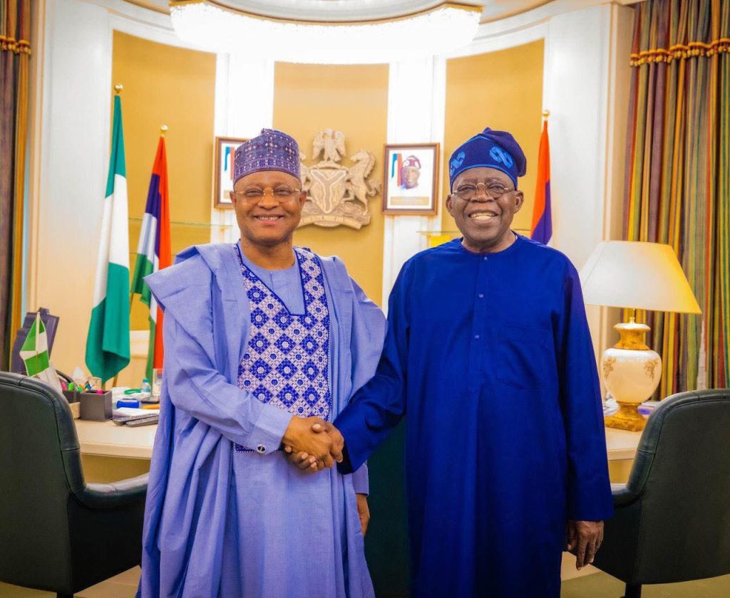 President Bola Tinubu and Kaduna Governor Uba Sani