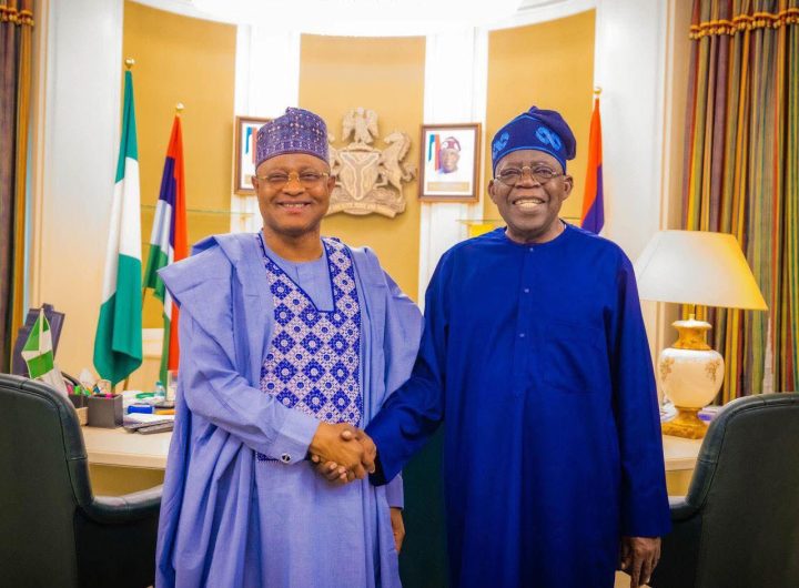 President Bola Tinubu and Kaduna Governor Uba Sani
