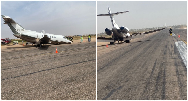 Passengers escape death as private jet crash-lands at Kano Airport