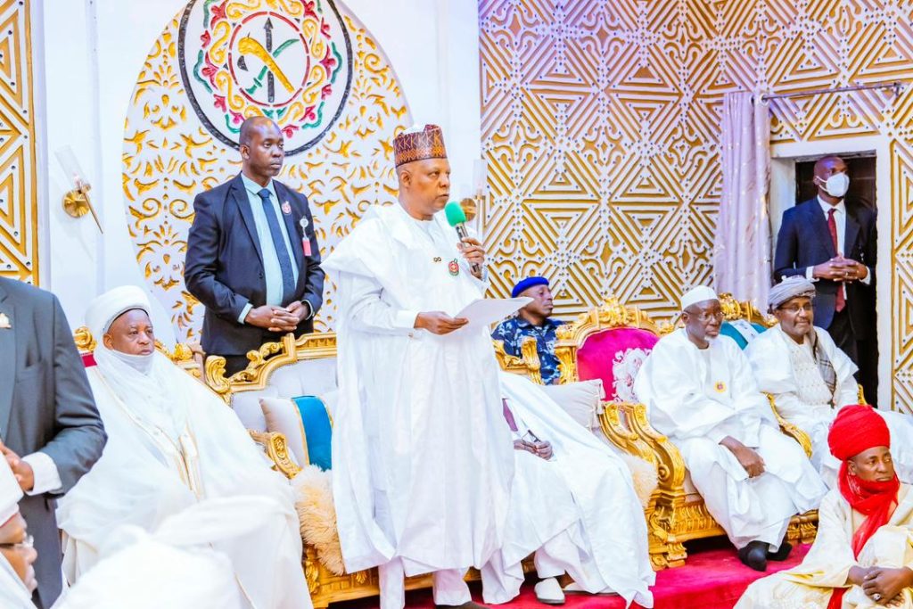 Shettima: Traditional institutions remain irreplaceable, wiill be preserved under President Tinubu