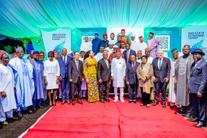 VP Kashim Shettima and other dignitaries at the Imo State Economic Summit held on Thursday in Owerri