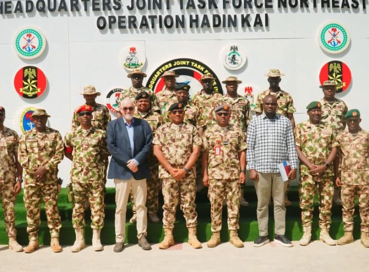 Theatre Commander commends head of UN OCHA for exemplary service as he bids farewell