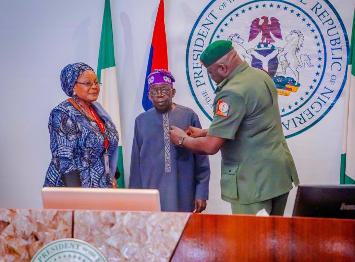 President Bola Tinubu and the Nigerian Armed Forces Remebrance Day in Abuja
