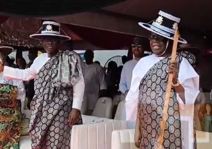 President Bola Tinubu attends Eyo Festival in Lagos