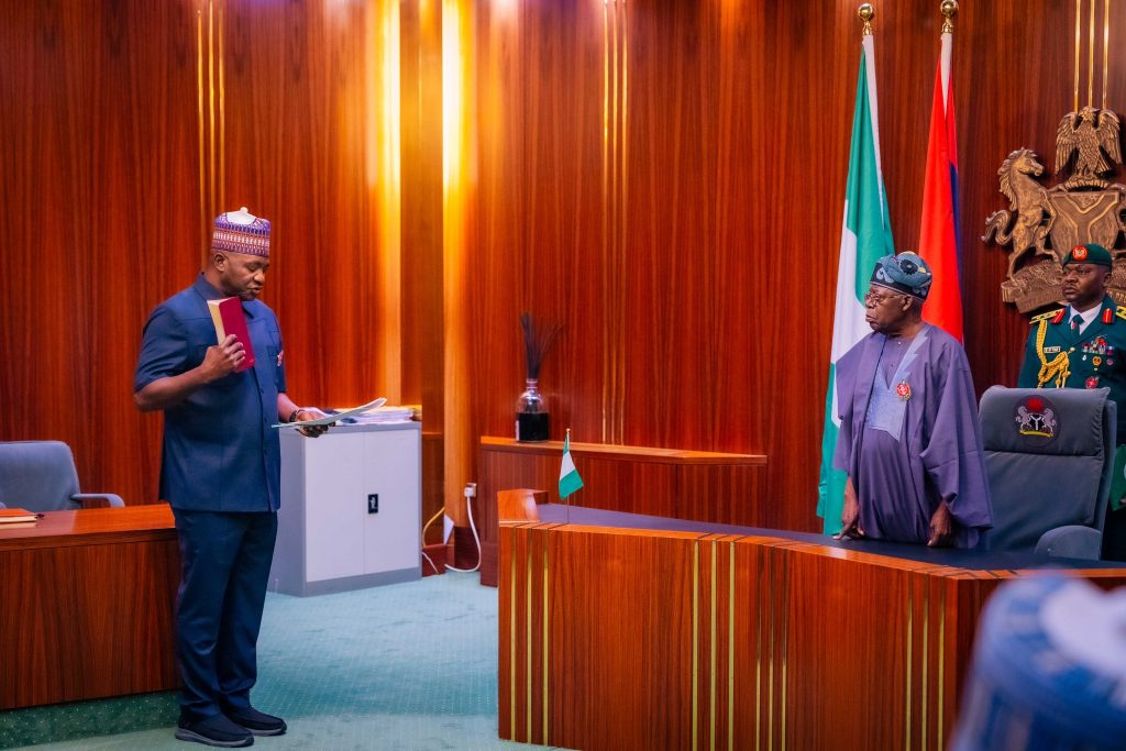 Tinubu swears in Gen. Christopher Musa as Defence Minister