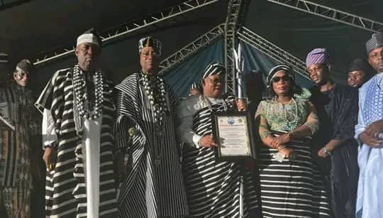 Tiv council confers honour of Zege-Igba-U-Tiv on Nigerian philanthropist, Chief Kente