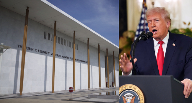 Trump renames America’s Iconic Kennedy Center after himself