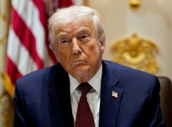 US President Donald Trump