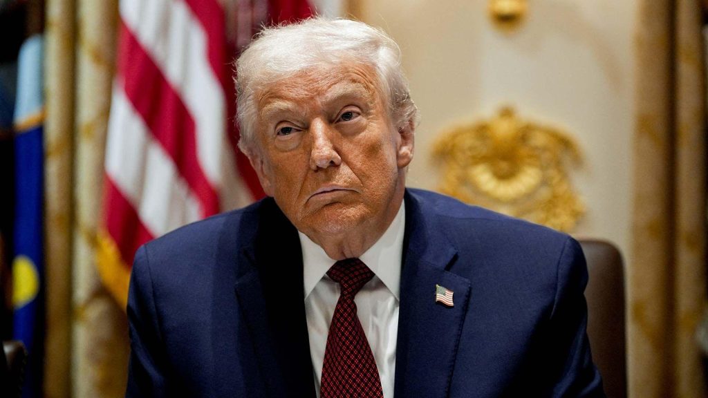US President Donald Trump