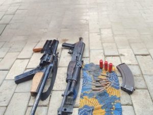 Weapons recovered by the nigerian Police