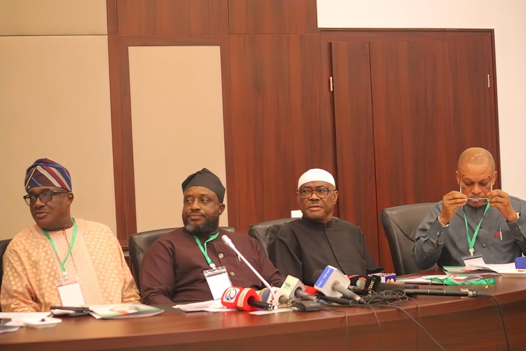 Wike-backed PDP NEC meeting was held on Sunday at the residence of the FCT Minister in Abuja