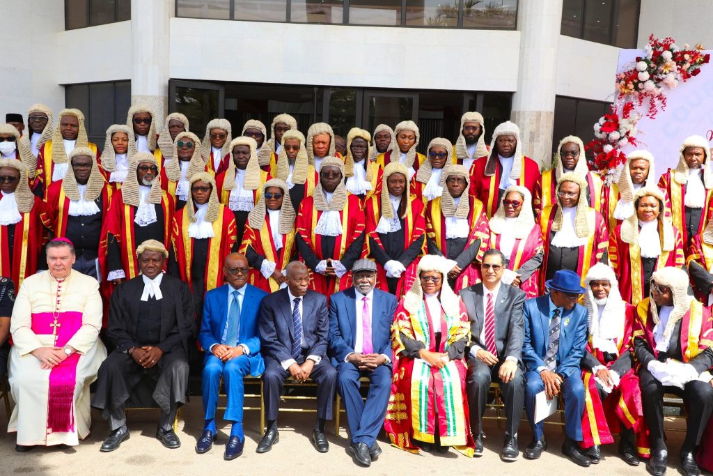 Wike and court judges in Abuja