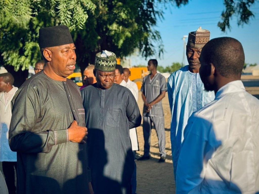 Damasak: Zulum approves 30% review of health workers allowances 2 Damasak: Zulum approves 30% review of health workers allowances