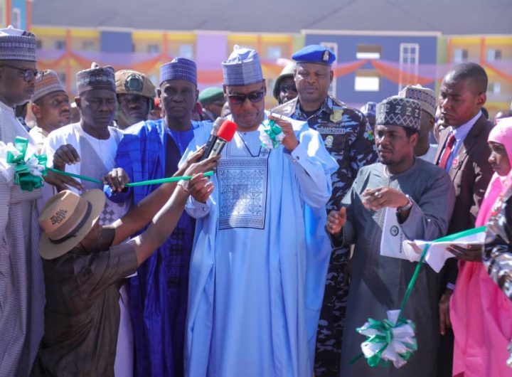 Zulum inaugurates 48-classroom H.igh Islamic College in Gubio