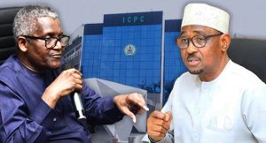 dangote petition icpc over corruption by Farouk