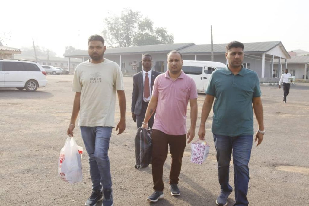 EFCC arraigns 3 Indians, Nigerian for alleged criminal breach of trust