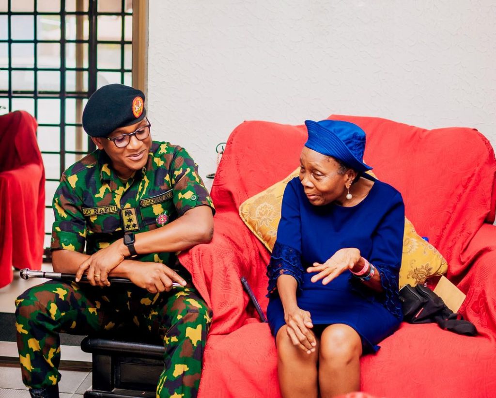 NYSC mourns Ex-Director-General, Sofoluwe 2 NYSC FG Brigadier General Olakunle Nafiu, paid condolence visit to the family of late Brigadier General Soyemi Ayodele Sofoluwe (Rtd.)
