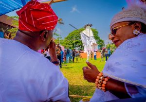 Sanwo-olu commissions Eyo monument, reaffirms commitment to Lagos' cultural identity