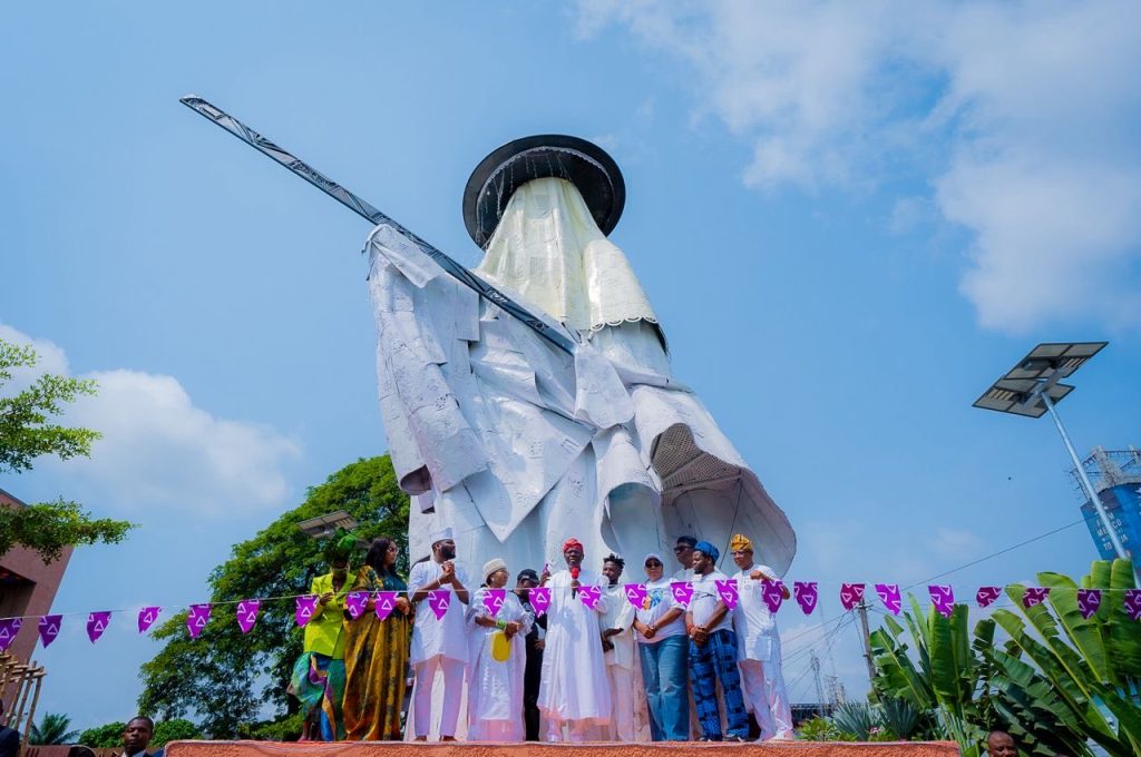 Sanwo-olu commissions Eyo monument, reaffirms commitment to Lagos' cultural identity