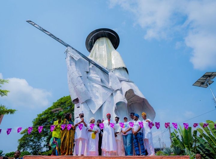 Sanwo-olu commissions Eyo monument, reaffirms commitment to Lagos' cultural identity