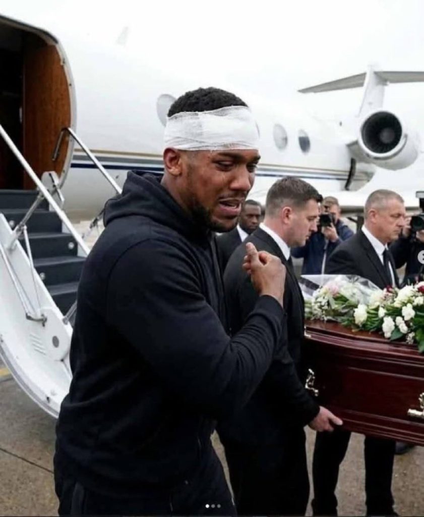 PHOTONews: Anthony Joshua friends laid to rest at the Hendon Cemetery, London