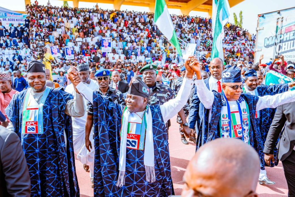 Apc receives Taraba Governor Kefas