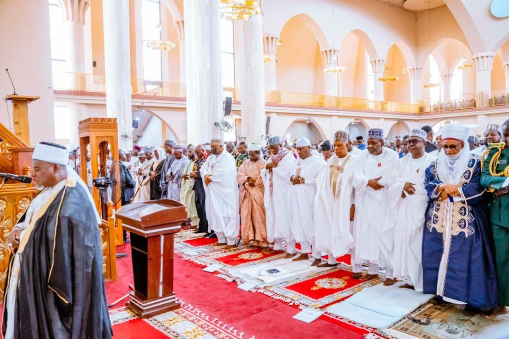 Shettima, Service Chiefs, Top Officials Observe Armed Forces Remembrance Day 2026 Jumat Service (Photos) 2 Armed Forces Remembrance Day