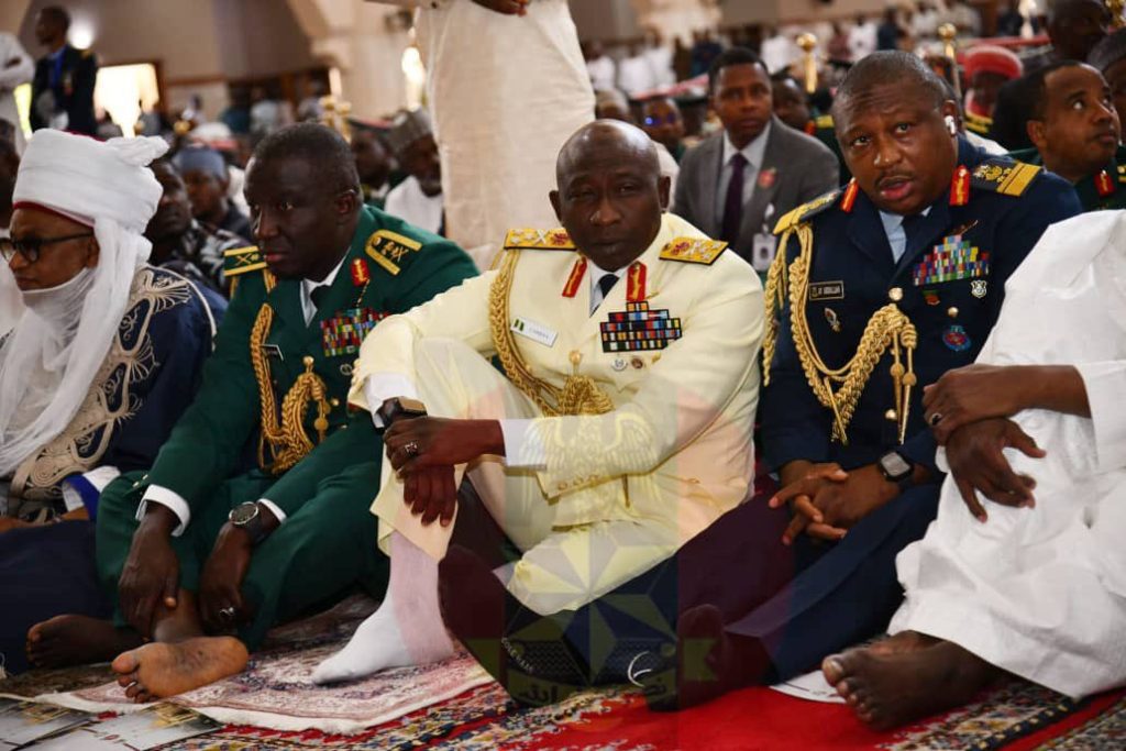Shettima, Service Chiefs, Top Officials Observe Armed Forces Remembrance Day 2026 Jumat Service (Photos) 3 Armed Forces Remembrance Day