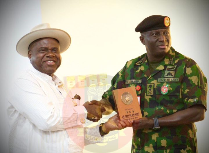 COAS commiserates with Bayelsa Govt, commends Gov Diri's support to Nigerian Army