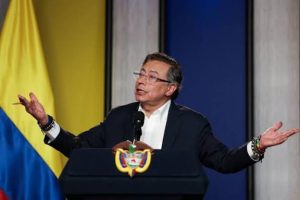 Colombian President Gustavo Petro