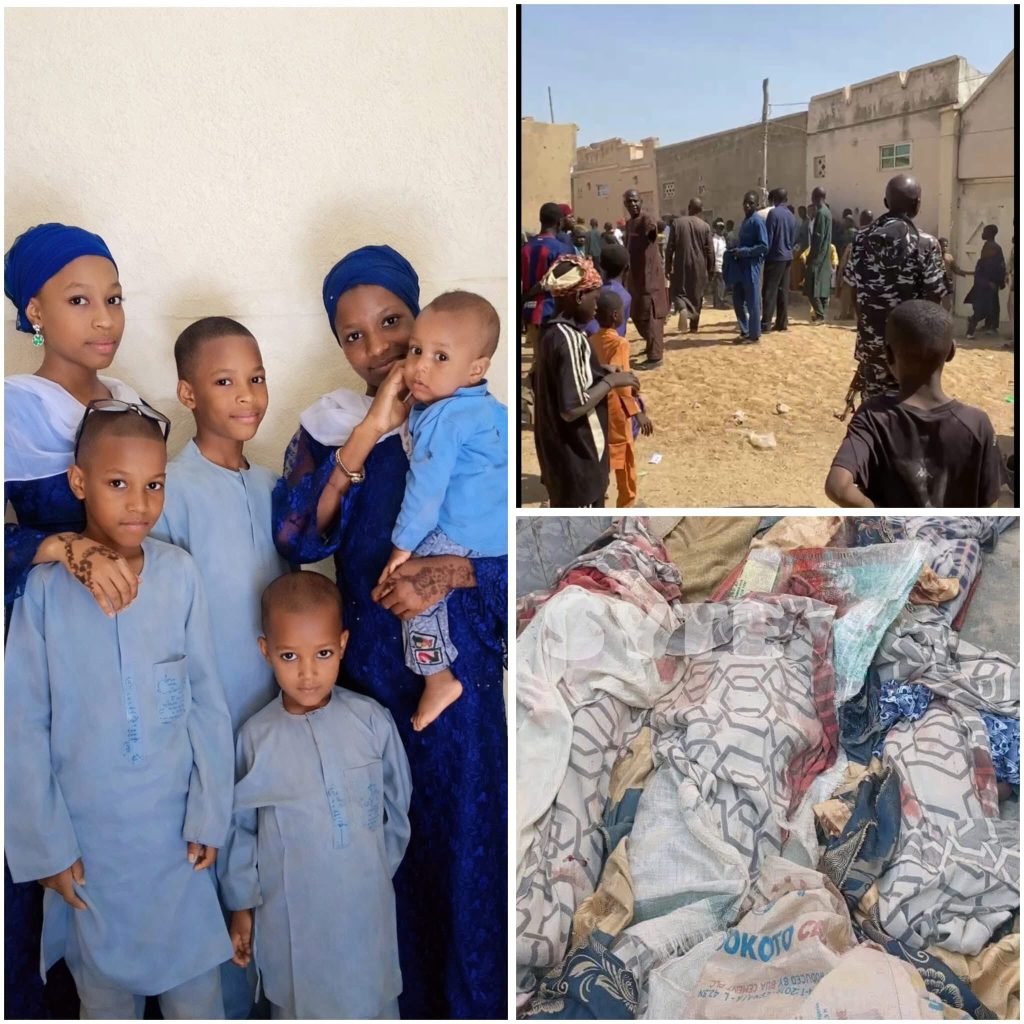 Kano: Tragedy as 7 family members found dead in suspected housebreak attack 2 Family of 7 killed in Kano State Police begin investigat