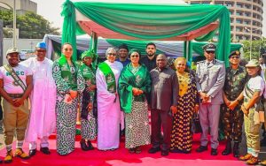 Nigerian first lady donates 3 mobile ambulances to Taraba Govt, NYSC