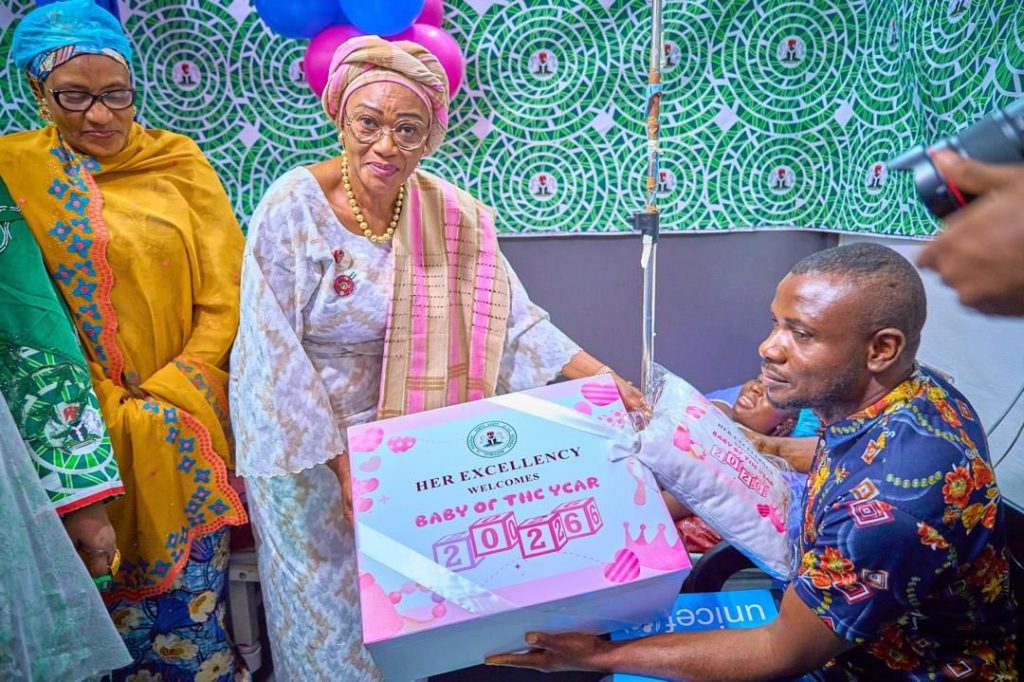 UPDATED: First Lady welcomes 1st baby of the Year, assures 2026 will be a Year of peace, prosperity 2 First Lady welcomes 1st baby of the Year