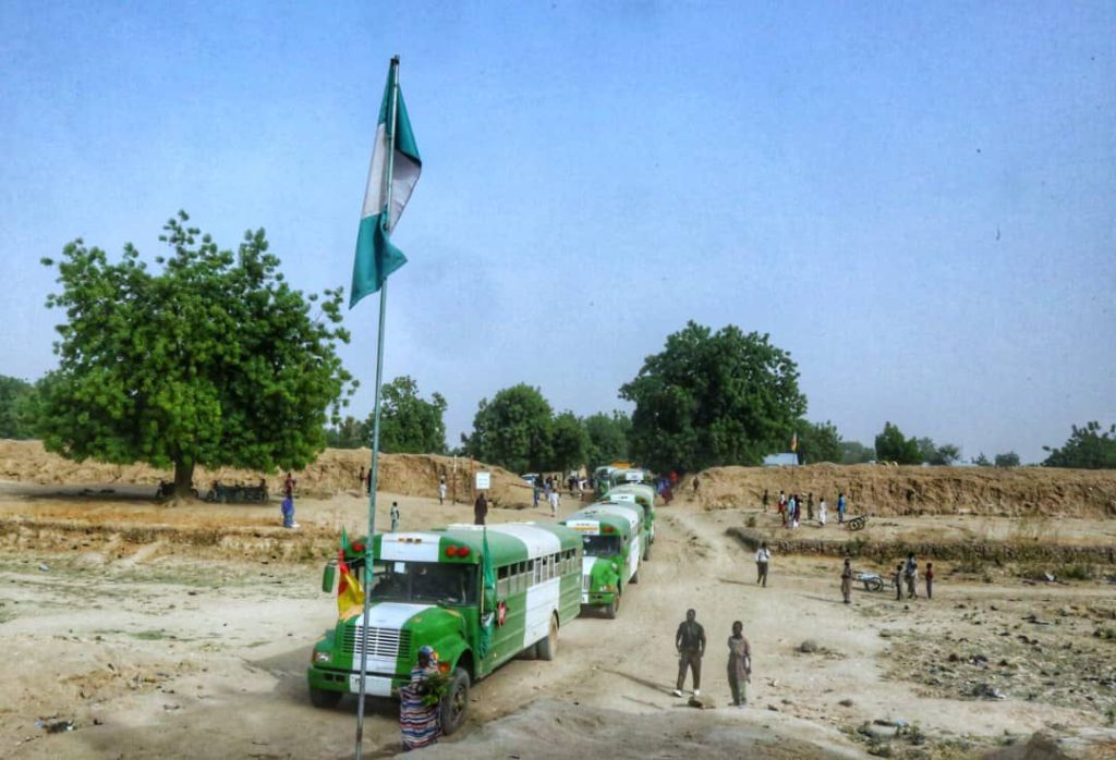 First batch of 300 Nigerian refugees returns to Gwoza in landmark homecoming 3 First batch of 300 Nigerian refugees returns to Gwoza in landmark homecoming