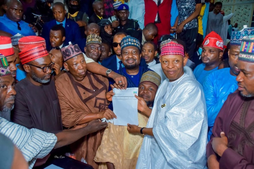 Kano Governor Abba Yusuf officially registers with APC..
