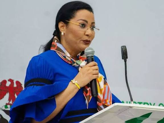 Minister of State for Finance, Dr. Doris Uzoka Anite