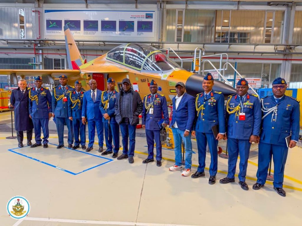Nigeria boosts air power as NAF seals strategic talks on M-346 fighter jets in Italy
