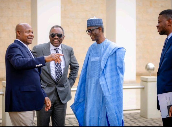 NSA Ribadu and security chiefs
