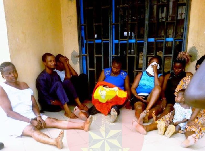 Nigerian Army arrest child traffickers